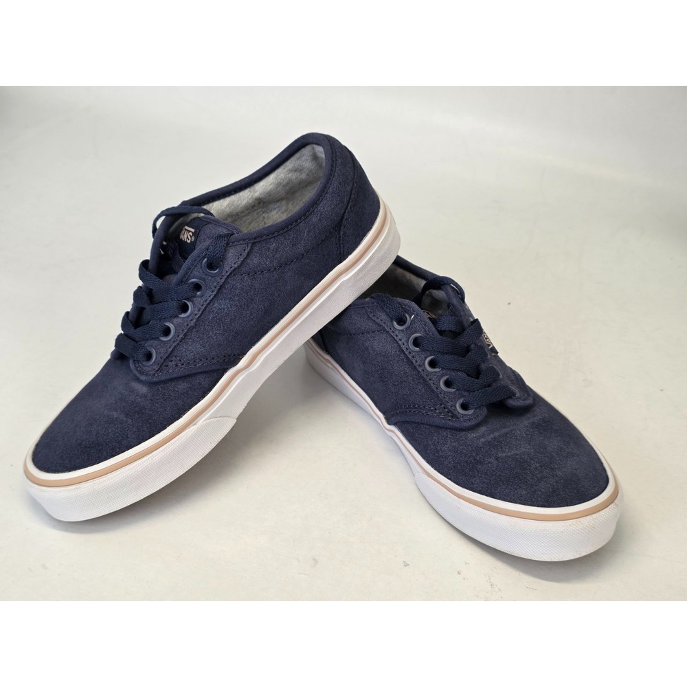Vans Women's Sneakers Size 6 Navy Blue Suede Casual Skate Shoes 500714‎ - Picture 12 of 15